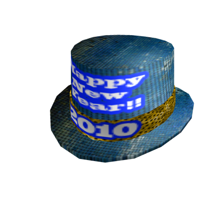 2010 New Year's Top Hat