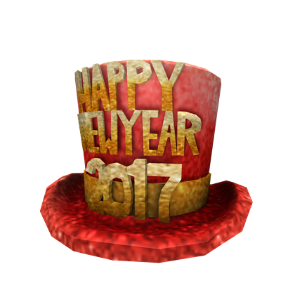 2017 New Year's Hat