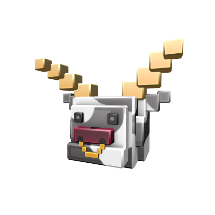 8-Bit Cowtaur Head
