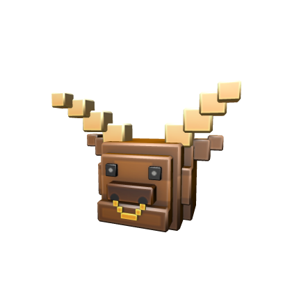 8-Bit Minotaur Head