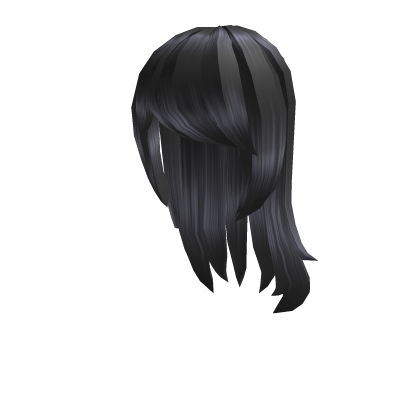 Adorable Long Black Hair