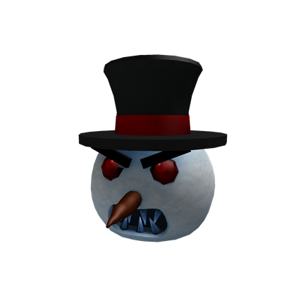Angry Snowman Head