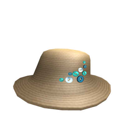 Aqua Button Cap