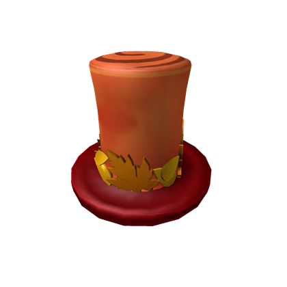 Autumnal Tall Top Hat