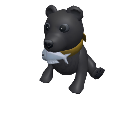 Baby Black Bear Shoulder Friend