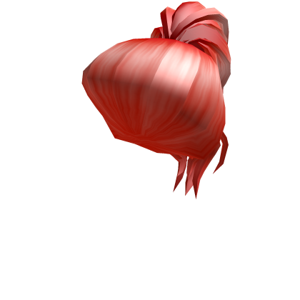 Berry Red High Ponytail
