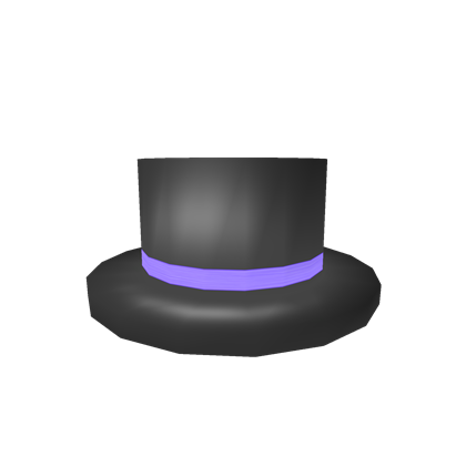 BIG: Purple Banded Top Hat