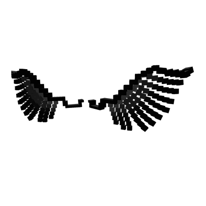 Black 8-Bit Wings