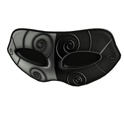 Black and White Mystery Mask