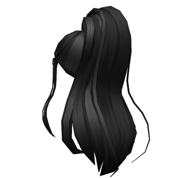 Black grande ponytail