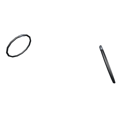 Black Hoop Earrings