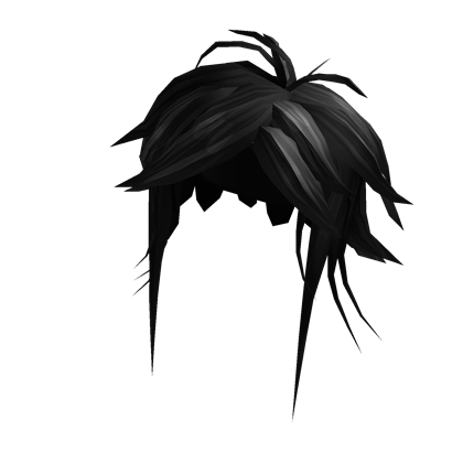 Black Manga Hero Hair