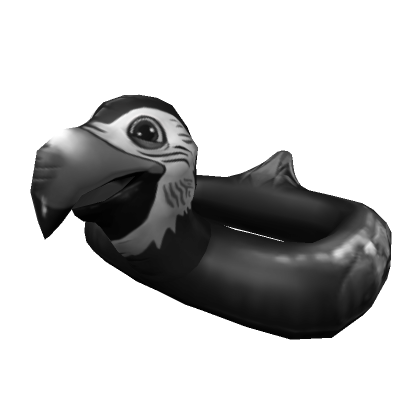Black Parrot Floatie