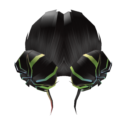 Black Pride Double Buns