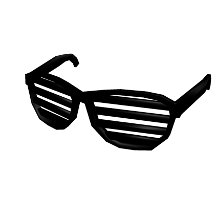Black Shutter Shades
