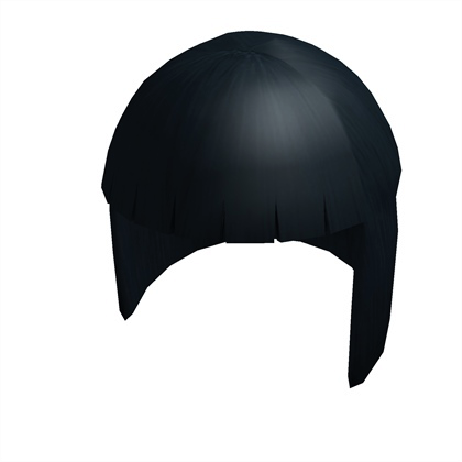 Black Symmetrical Bob