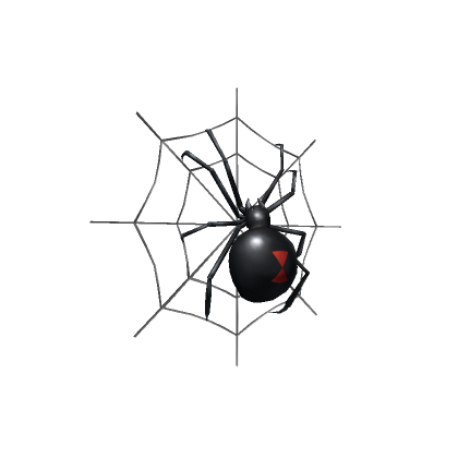 Black Widow Back Web