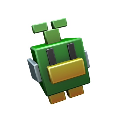 Blocky Bird Friend