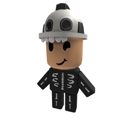 BLOXikin #01 Skeleton Builderman