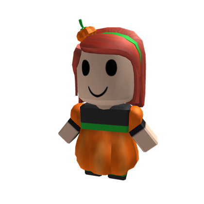BLOXikin #15 Pumpkin Girl ROBLOXian