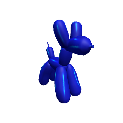 Blue Balloon Animal Shoulder Pal