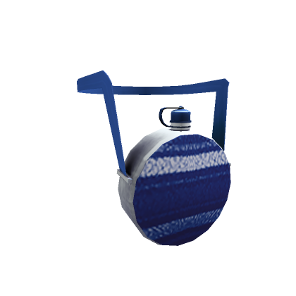 Blue Canteen Necklace