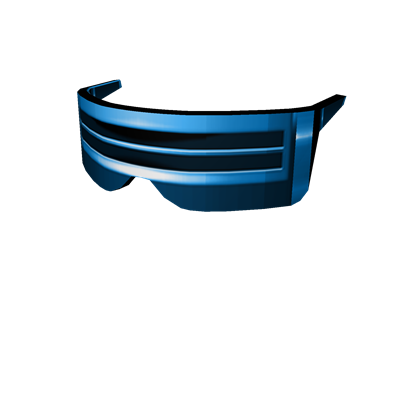 Blue Chrome Glasses