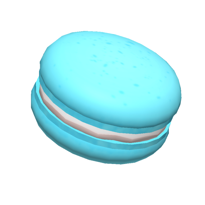 Blue Macaron