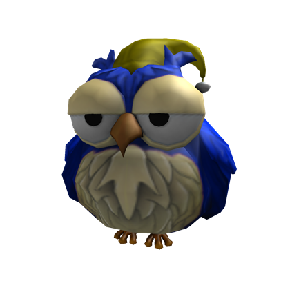 Blue Sleepy Owl