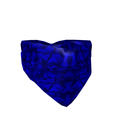 Blue Sparkle Time Bandana