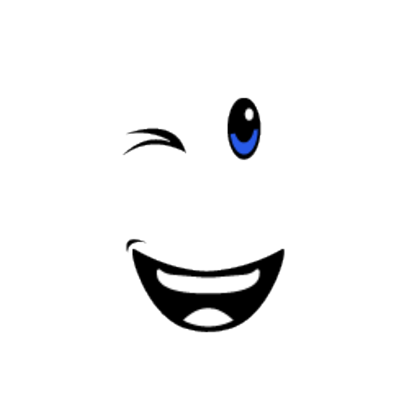 Blue Wistful Wink