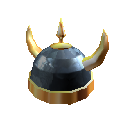 Bluesteel Viking Helm of Infinite Pillage