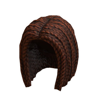 Braided Hair - Red