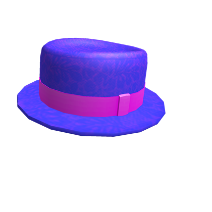 Bright Blue Porkpie