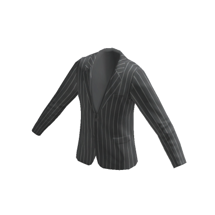 Business Coat - Striped Gray
