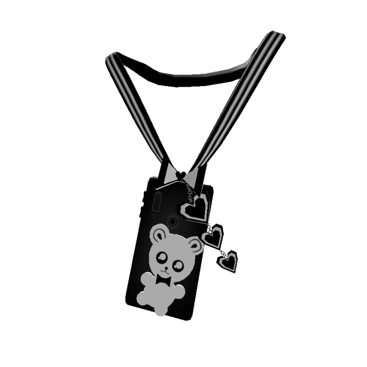 B&W Bear Phone Case