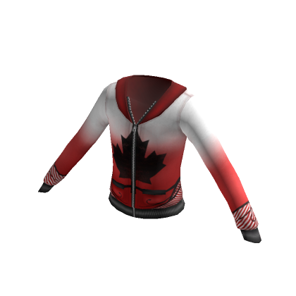 Canada Day Zippered Jacket