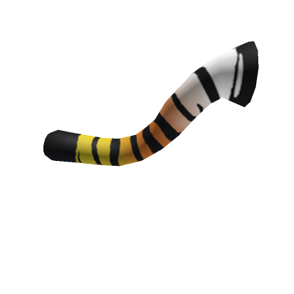 Candy Corn Tiger Tail