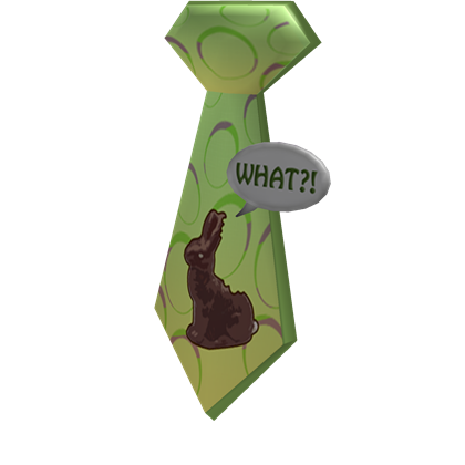 Chocolate Bunny Tie