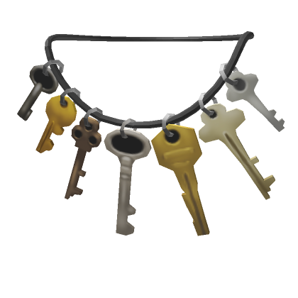 Collection of Keys Necklace