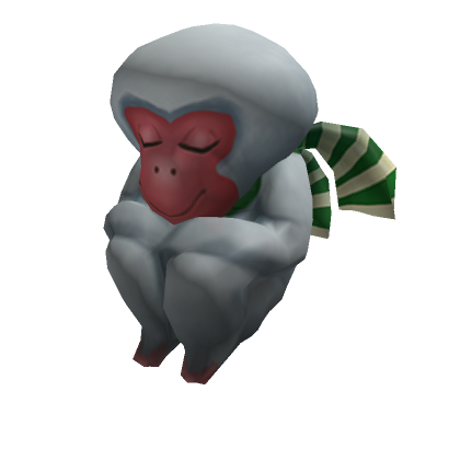 Cozy Snow Monkey Buddy