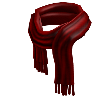 Crimson Winter Scarf