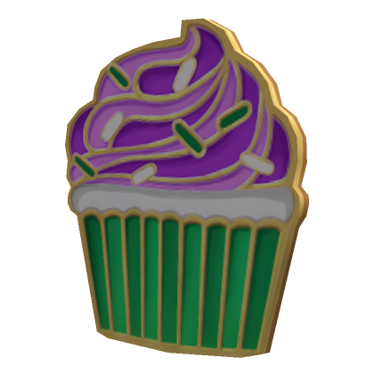 Cupcake Enamel Pin