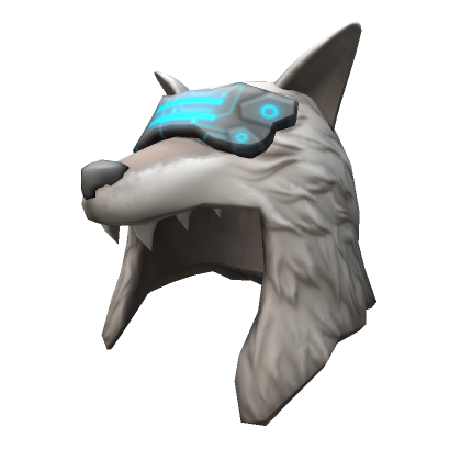 Cyberpunk Wolf Hat