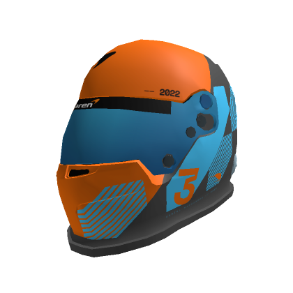 Daniel Ricciardo 2022 Helmet - Closed Visor