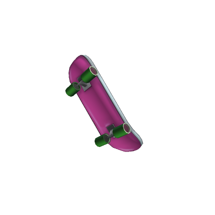 Delinquent's Skater Pin