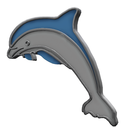 Dolphin Enamel Pin