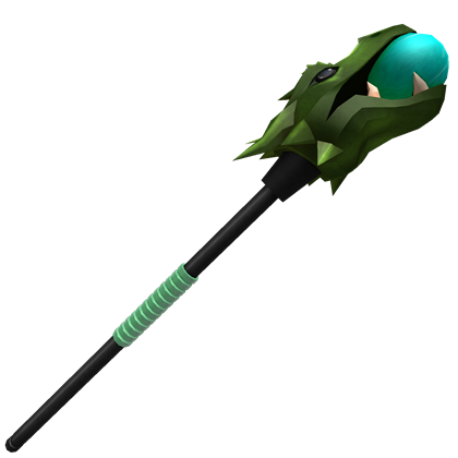 Emerald Dragon Master Staff