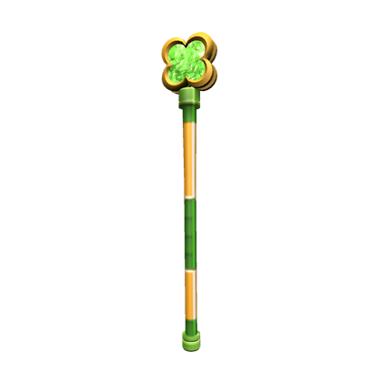 Fanciful Leprechaun Walking Cane