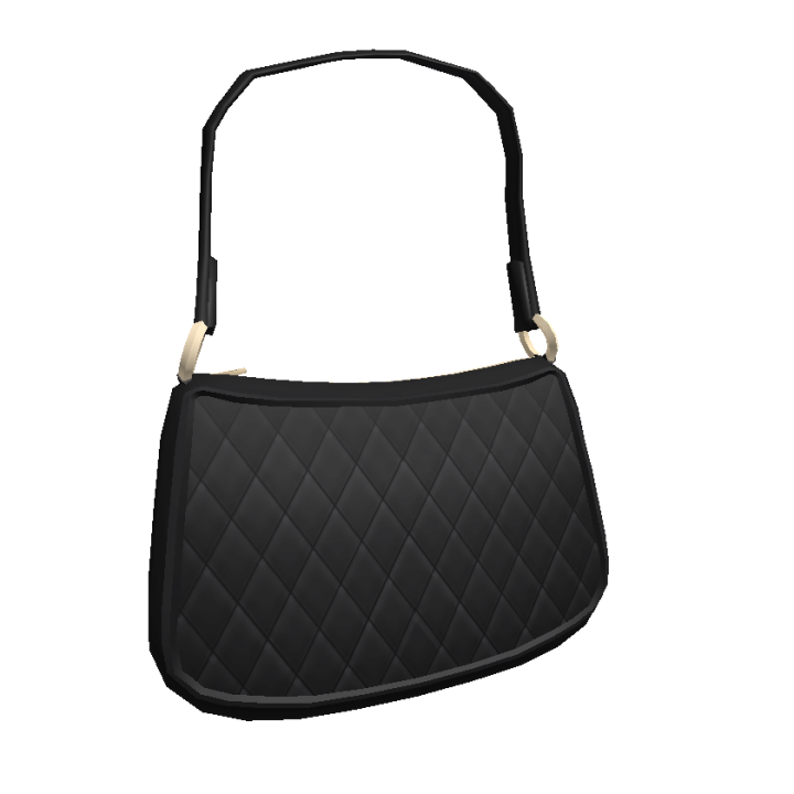 Fashionable Black Shoulder Purse
